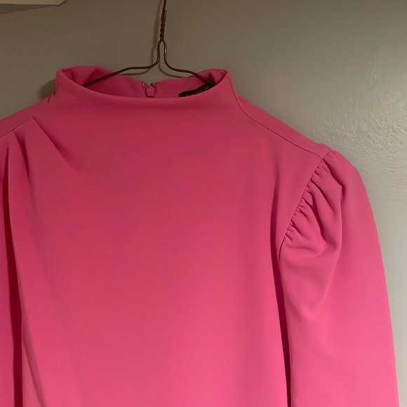 Ann Taylor Tops - Hot Pink Mock Neck Top